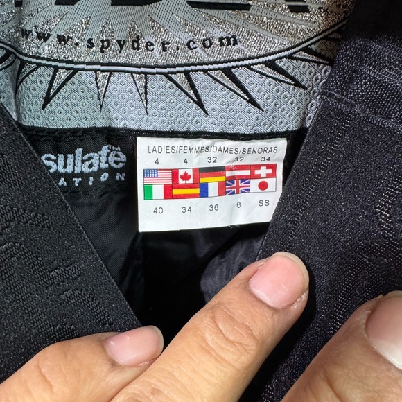 Black Spyder Insolate Ski  Pants with adjustable straps - Picture 11 of 11